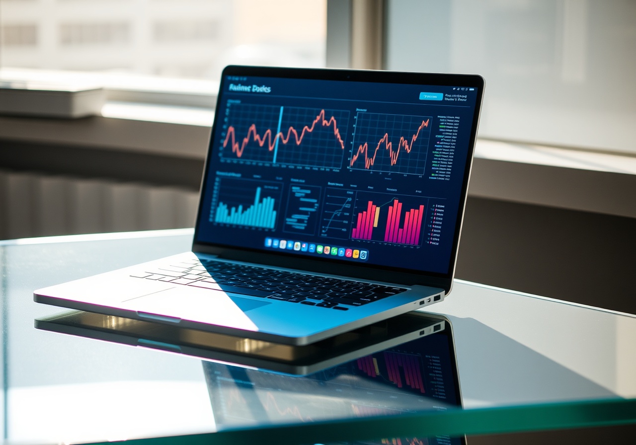 Modly analytics dashboard showing sales charts, conversion metrics, and module popularity graphs